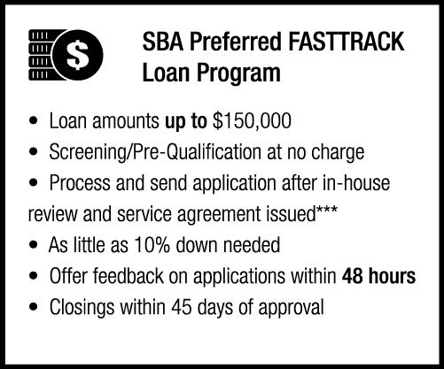 Sombrero Franchise Funding Fast Track Loan